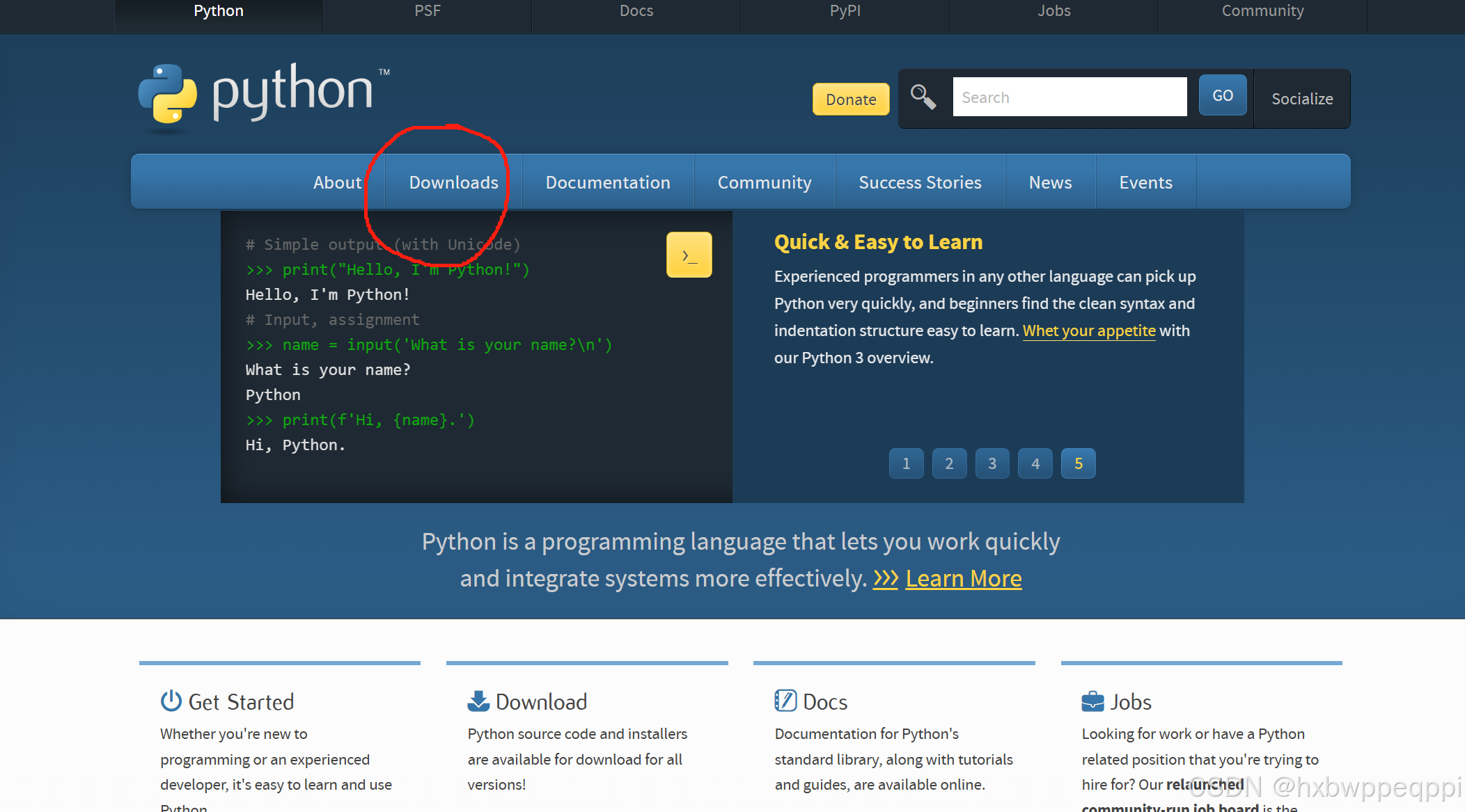 python下载
