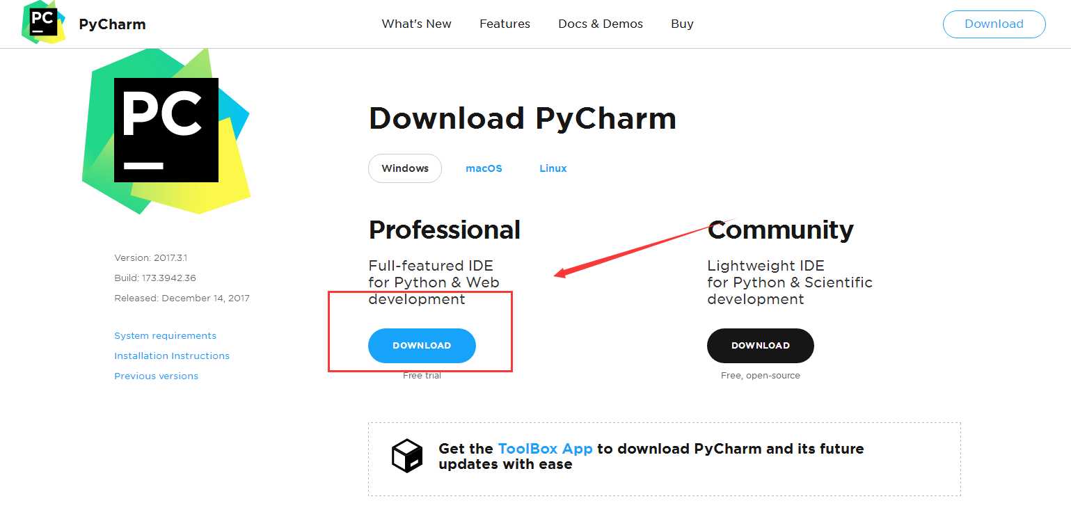 pycharm下载教程-(如何下载pycharm2020)